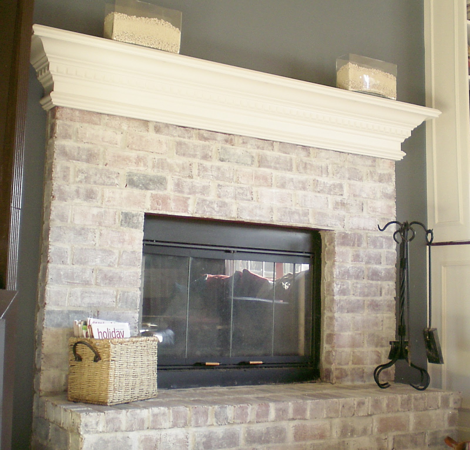 Steps To Whitewashing Your Brick Fireplace Diamond Fireplace