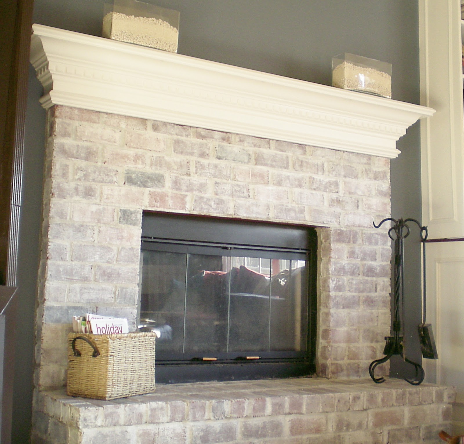 7 Steps to Whitewashing Your Brick Fireplace - Diamond ...